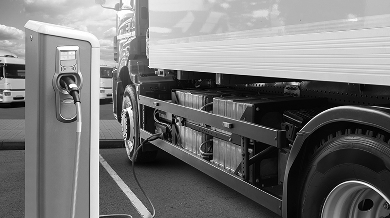 Semi-Truck Charging Station
